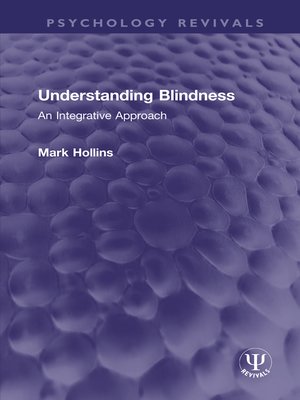 cover image of Understanding Blindness
